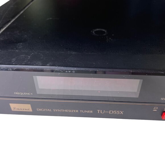 Sansui Digital Synthesizer Tuner TU D55X FM AM Preset Station DJ Equipment u Vin - Picture 4 of 11